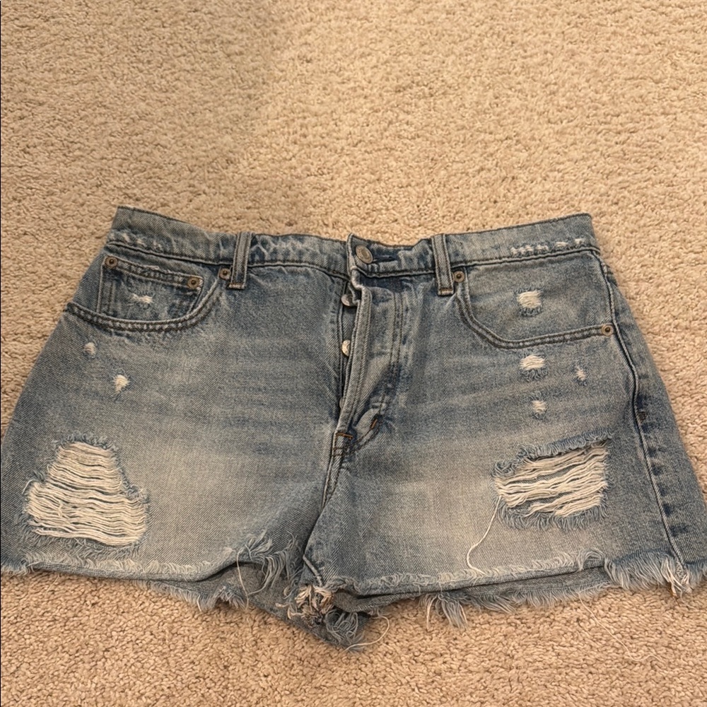 GAP Denim Shorts Button Fly Size 28